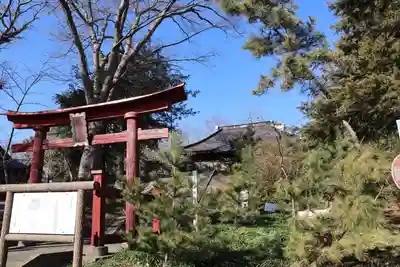 蛟蝄神社奥の宮の鳥居