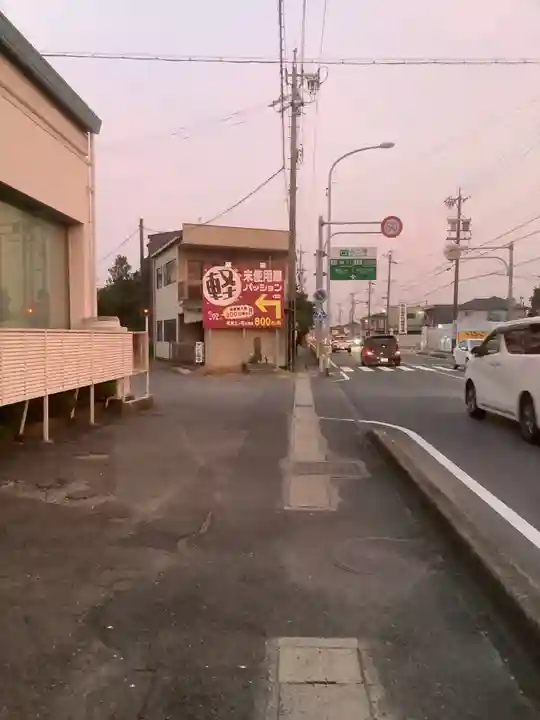 椎樫地蔵尊の周辺