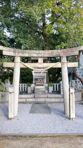 倉敷護国神社の鳥居