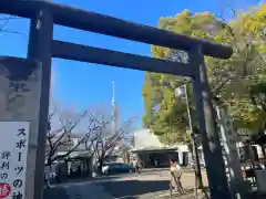 亀戸 香取神社の鳥居