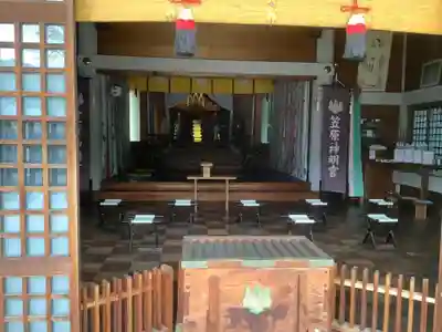 笠原神明宮の本殿・本堂