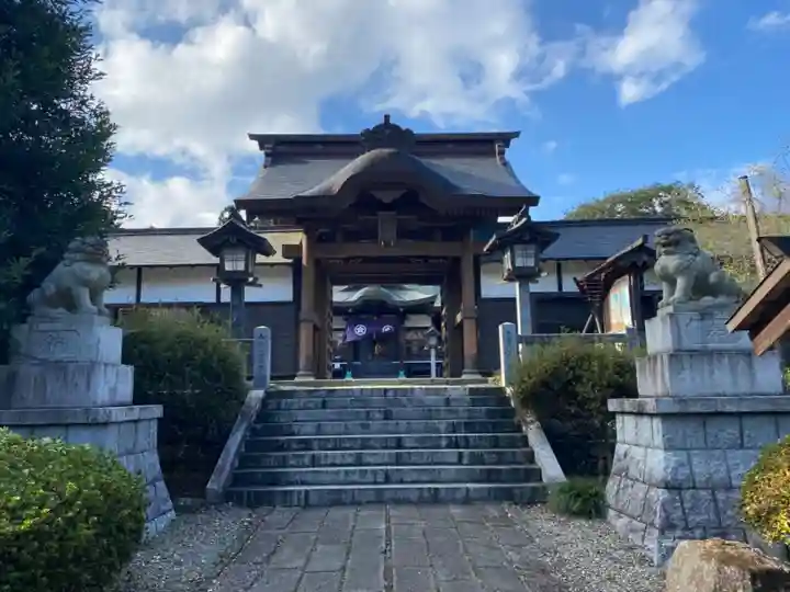 常陸二ノ宮 静神社の山門・神門