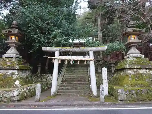 國津神社の鳥居