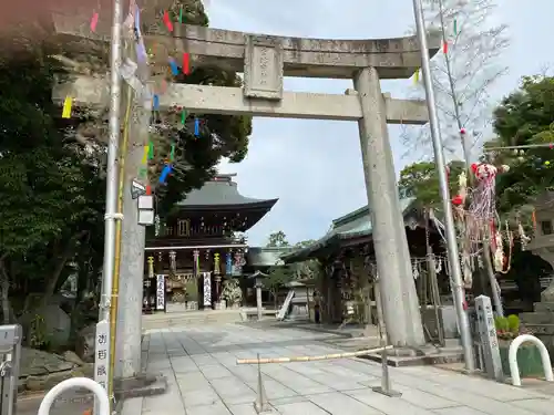 宮地嶽神社の鳥居