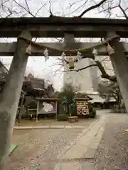 牛天神北野神社の鳥居