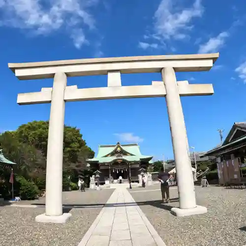 龍口明神社の鳥居