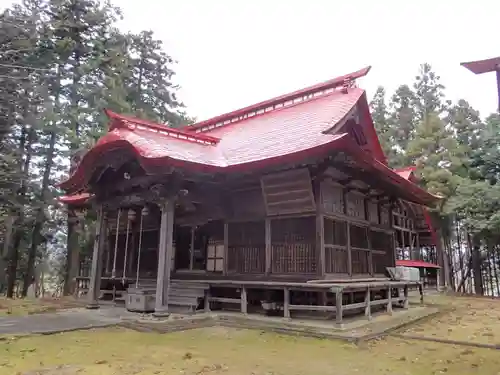 宇奈己呂和気神社の本殿