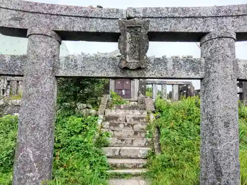 背振神社上宮の鳥居