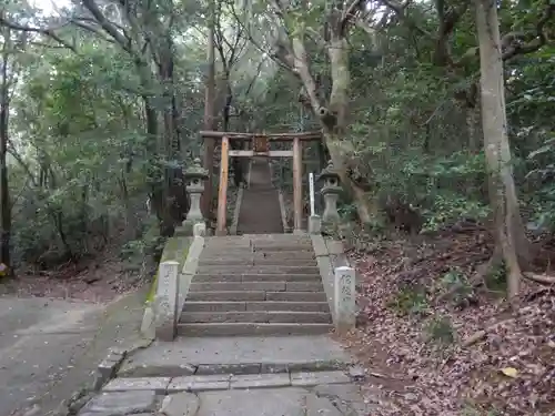 天石門別八倉比売神社の鳥居