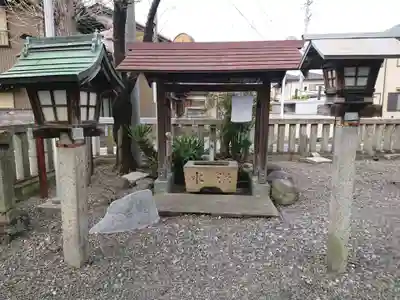 日吉神社の手水舎
