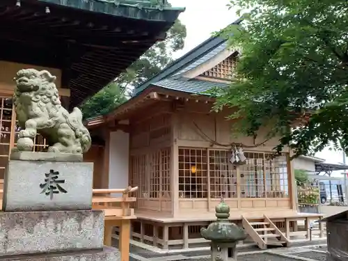 植田八幡神社の本殿