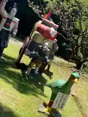 桃太郎神社（栗栖）の狛犬