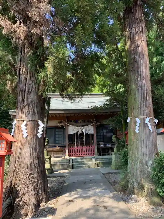 平出雷電神社の本殿・本堂