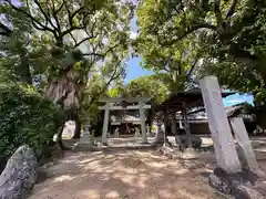 鏡作麻気神社の鳥居