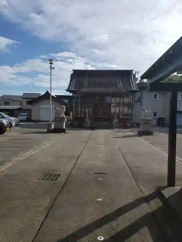 定塚神社の本殿