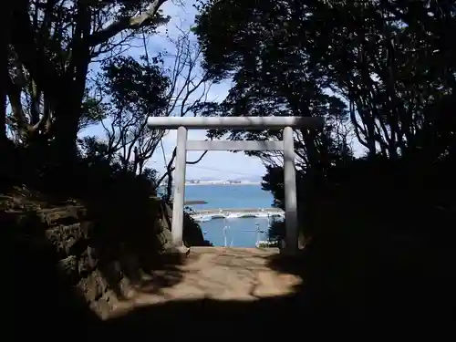 酒列磯前神社の鳥居