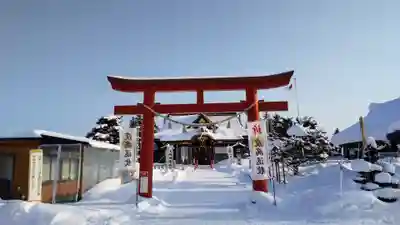 美瑛神社の鳥居