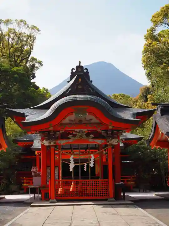 枚聞神社の本殿・本堂