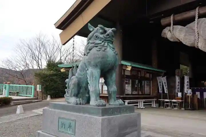 常陸国出雲大社の狛犬