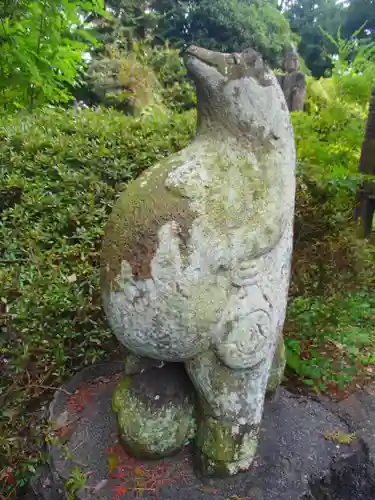 茂林寺の狛犬