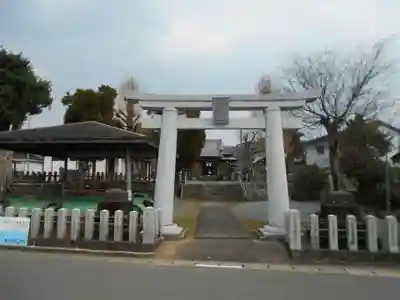 松山神社の鳥居