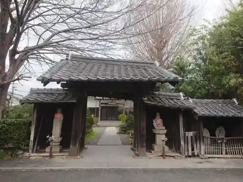 宗心寺の山門・神門