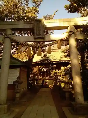 飯綱神社の鳥居