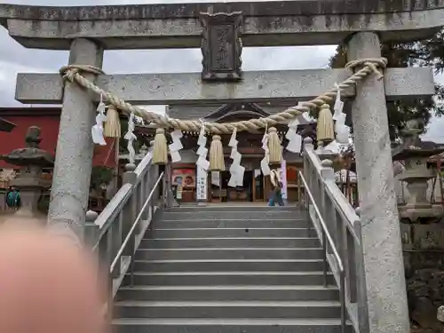 武蔵第六天神社の鳥居