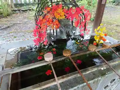 若宮神明社の手水舎