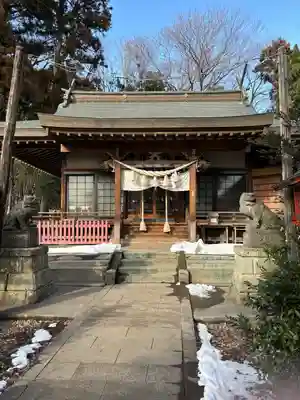 平出雷電神社の本殿・本堂