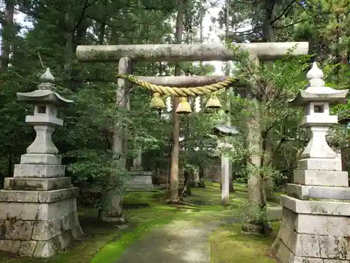 城端神明宮の鳥居