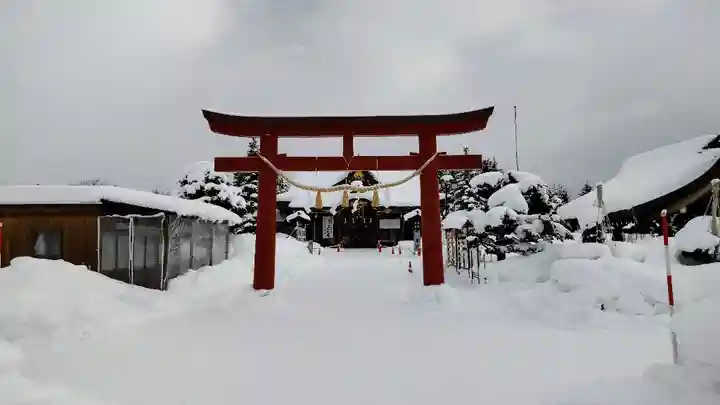 美瑛神社の鳥居