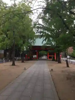 葛飾八幡宮の山門・神門