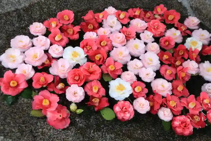 田村神社の手水舎