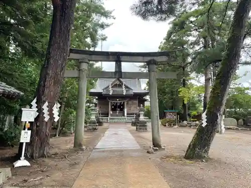 水原八幡宮の鳥居