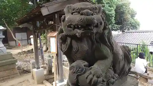 八景天祖神社の狛犬