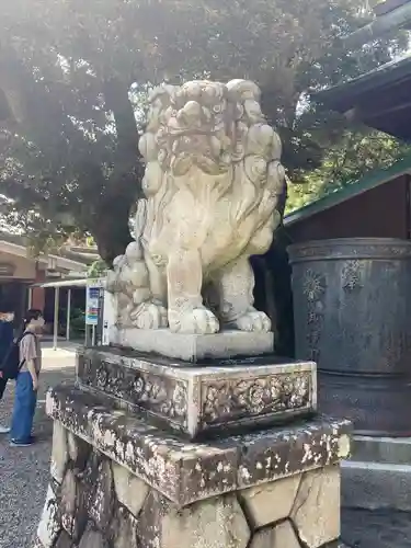 宇都宮二荒山神社の狛犬