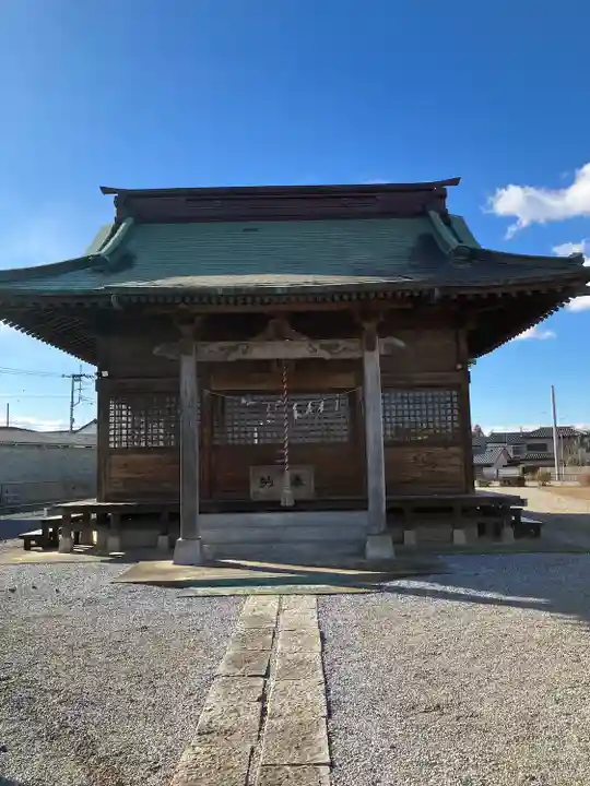 八幡社の本殿・本堂