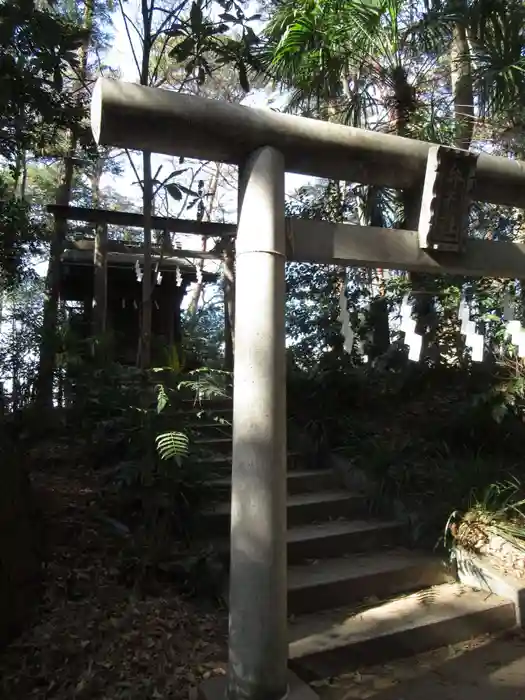 春日部八幡神社の鳥居