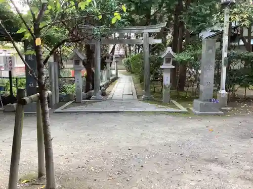 真清田神社の鳥居