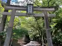 胡宮神社(敏満寺史跡)の鳥居