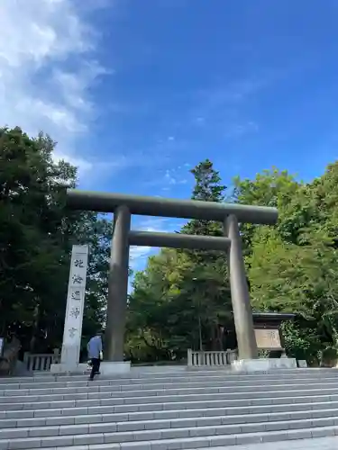 北海道神宮の鳥居