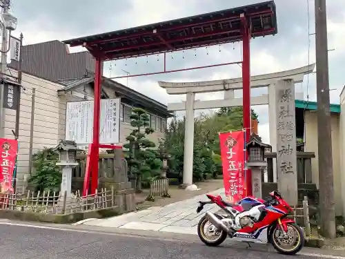 健田須賀神社の鳥居