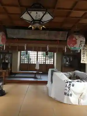 諏訪神社の本殿・本堂