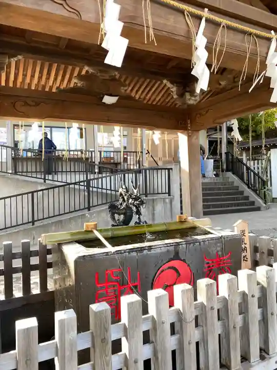 滝野川八幡神社の手水舎