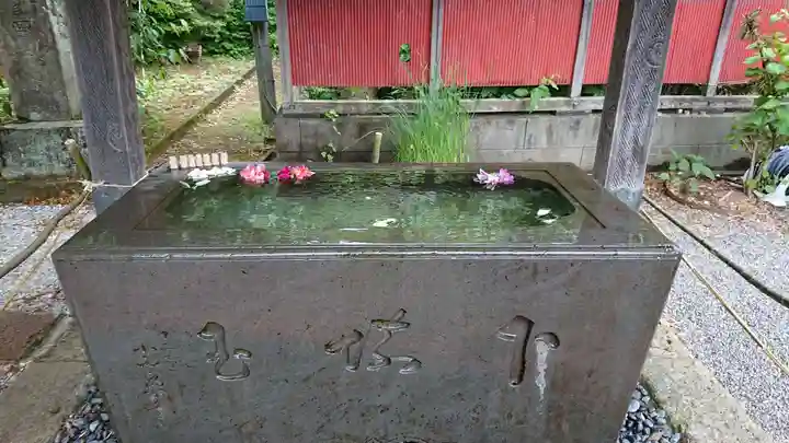 前玉神社の手水舎