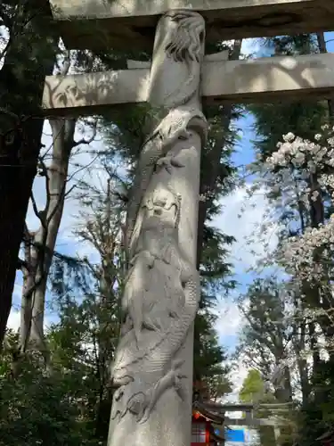 馬橋稲荷神社の鳥居