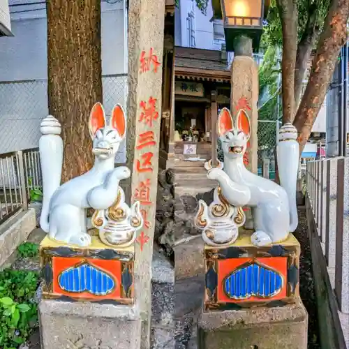 桐生稲荷神社の狛犬