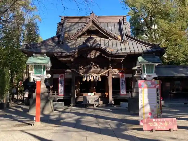 田無神社の本殿・本堂