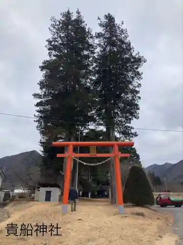 貴船神社の鳥居